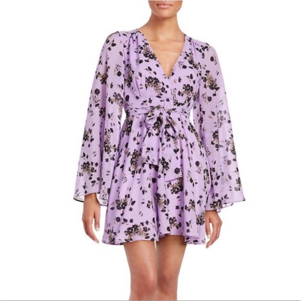 Free People Lilou Printed Mini Dress
